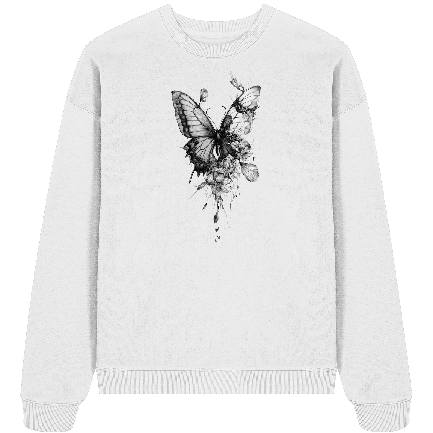 Blütenflug - Organic Oversize Sweatshirt