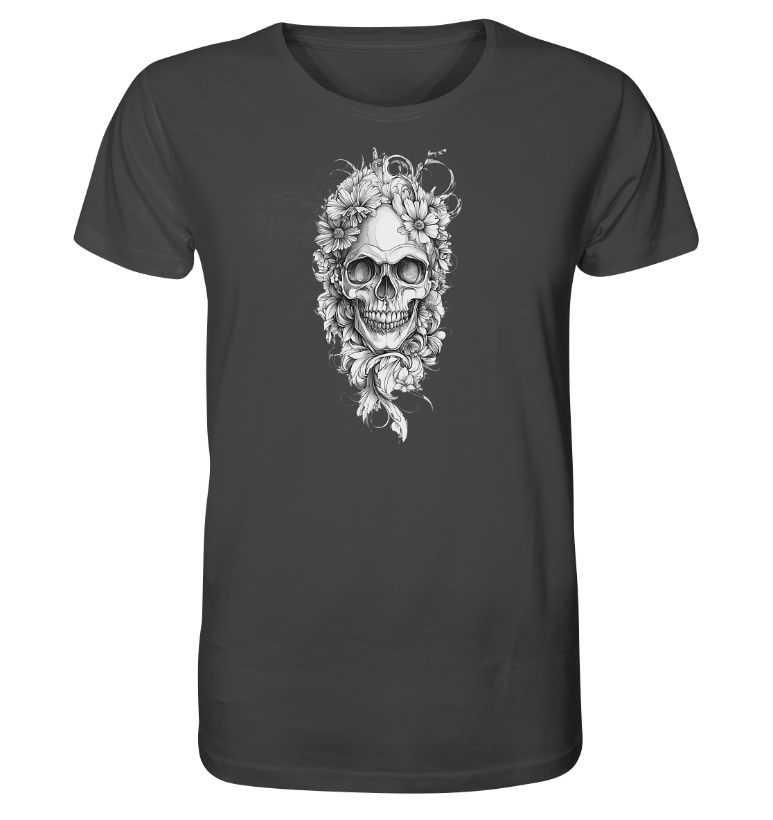 Totenkopfs Blüte - Organic Shirt