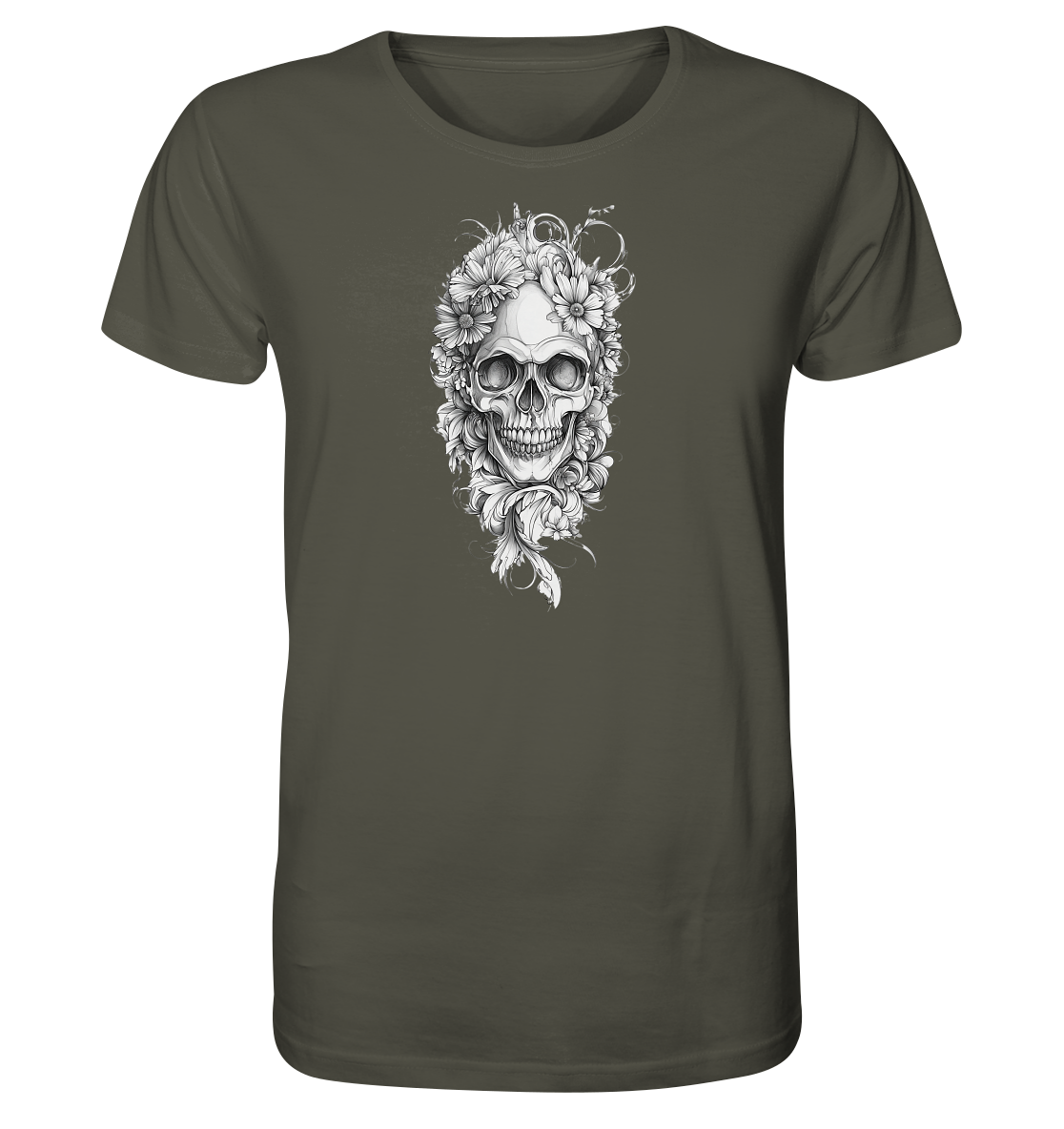 Totenkopfs Blüte - Organic Shirt