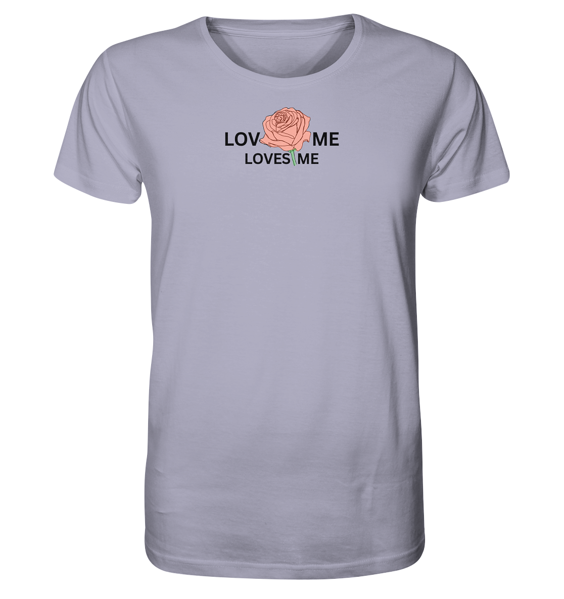 LOVES ME (Rote Rose) - Organic Shirt