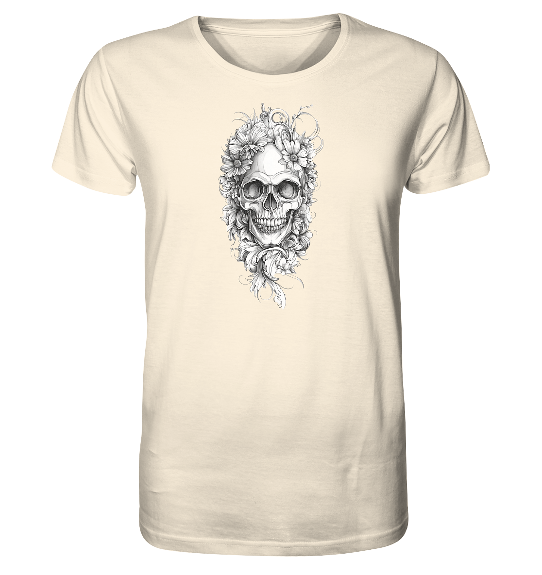 Totenkopfs Blüte - Organic Shirt