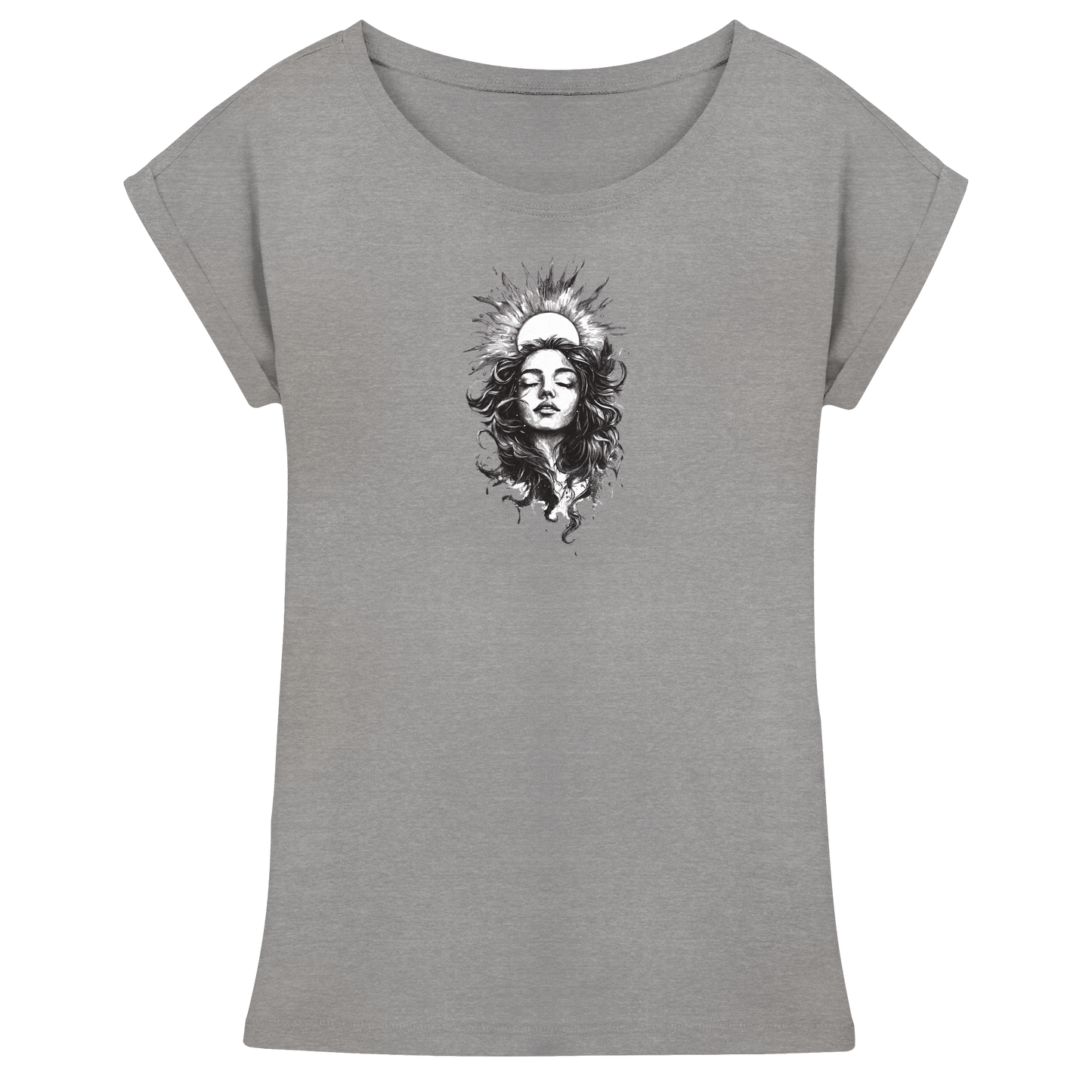 Sommer Vibes - Womens Extended Shoulder T-Shirt