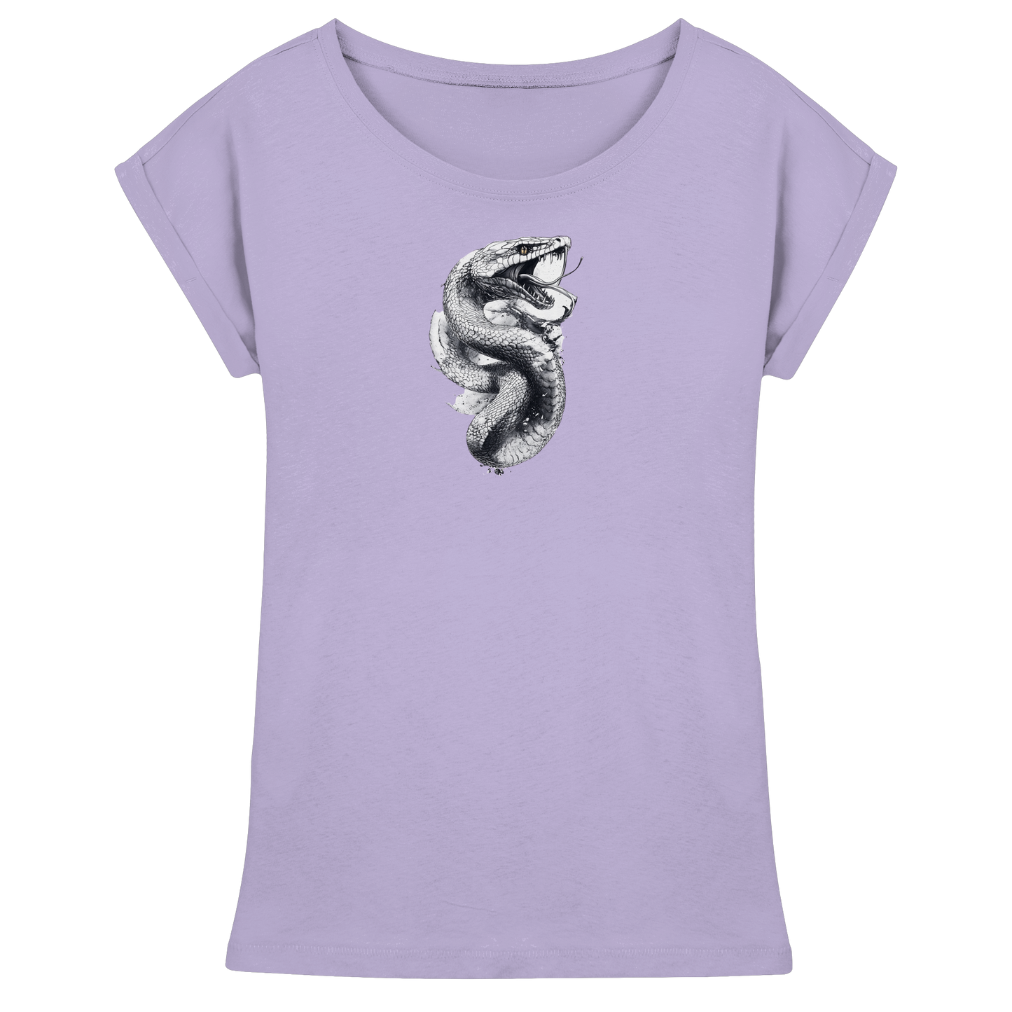 Schlangenkönigin - Womens Extended Shoulder T-Shirt