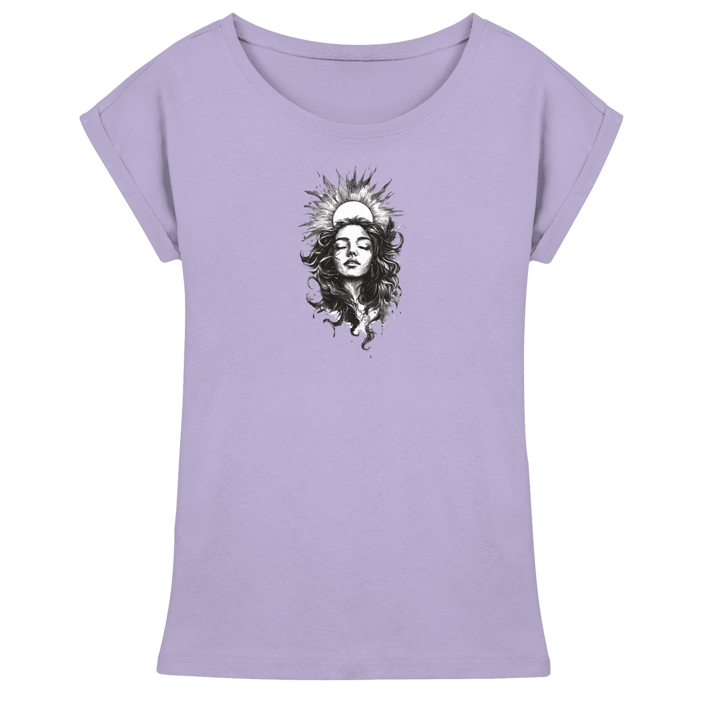 Sommer Vibes - Womens Extended Shoulder T-Shirt