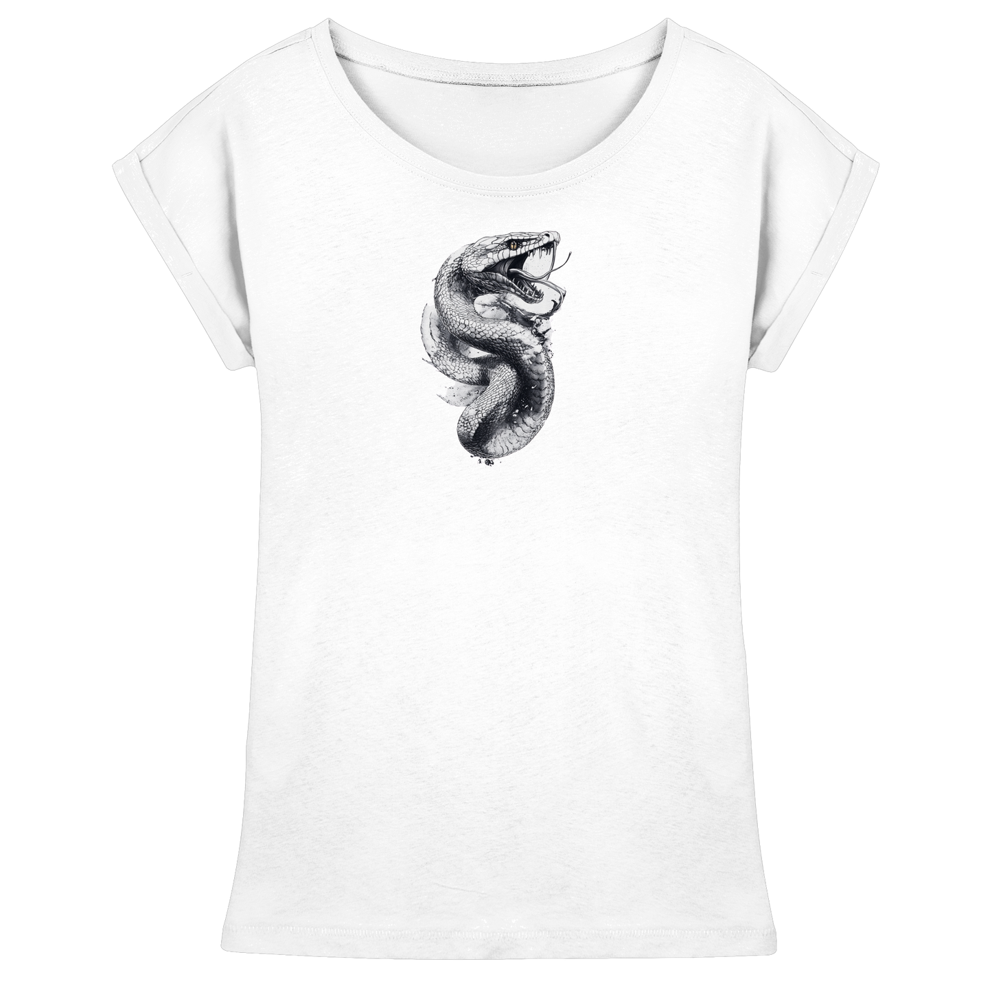 Schlangenkönigin - Womens Extended Shoulder T-Shirt