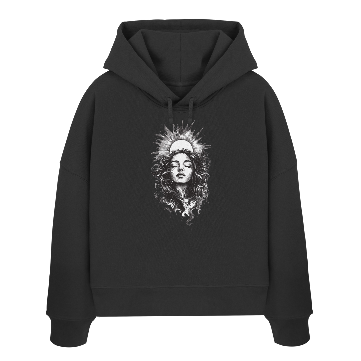 Sommer Vibes - Womens Organic Boxcut Hoodie
