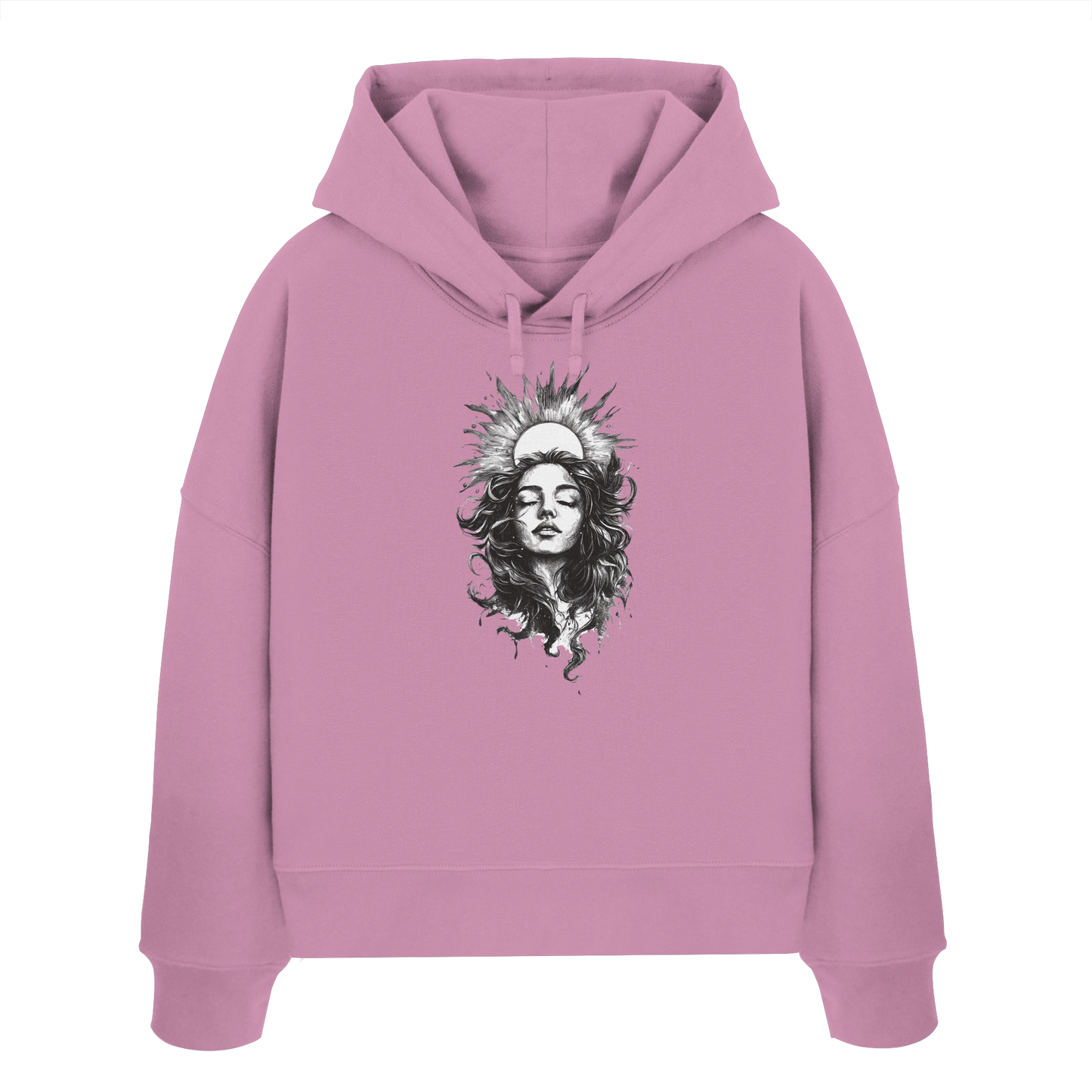 Sommer Vibes - Womens Organic Boxcut Hoodie