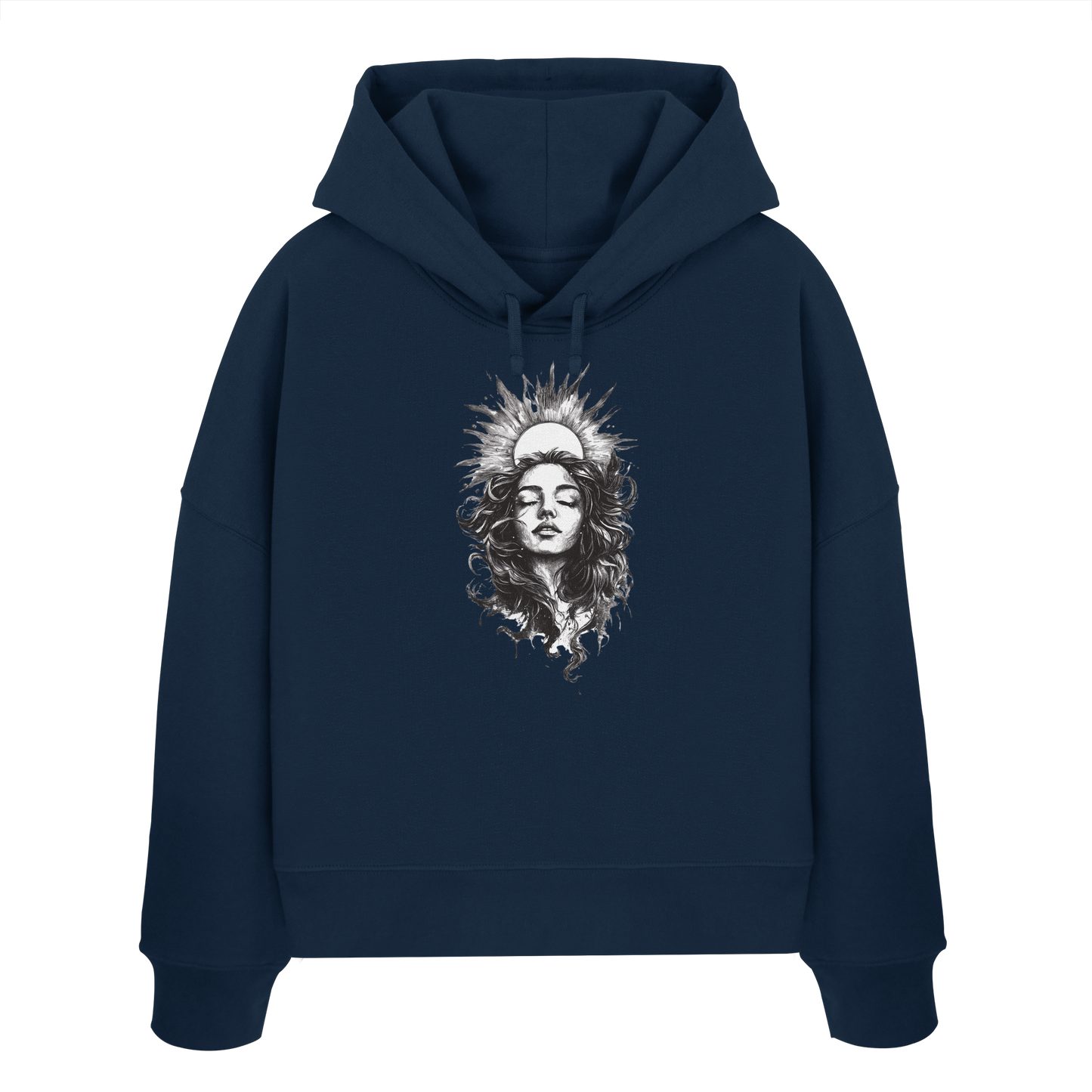 Sommer Vibes - Womens Organic Boxcut Hoodie