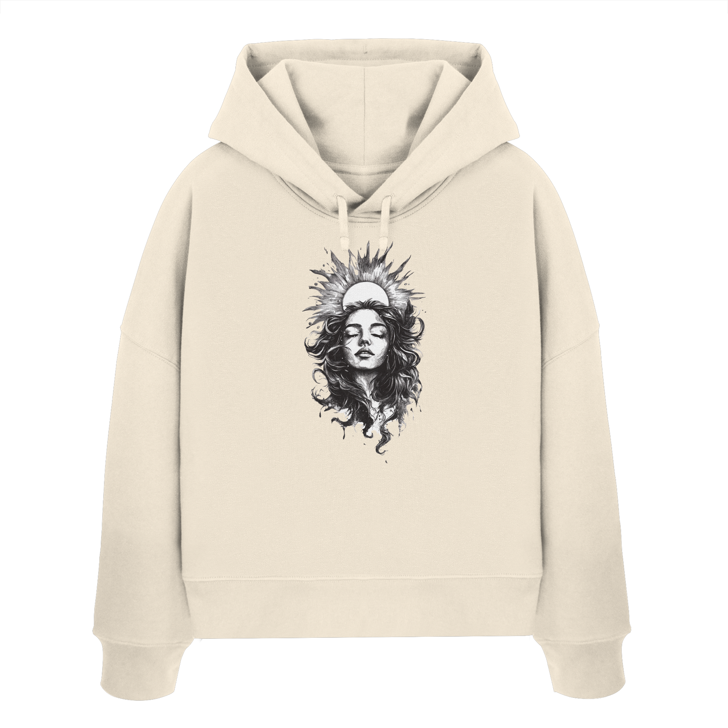 Sommer Vibes - Womens Organic Boxcut Hoodie