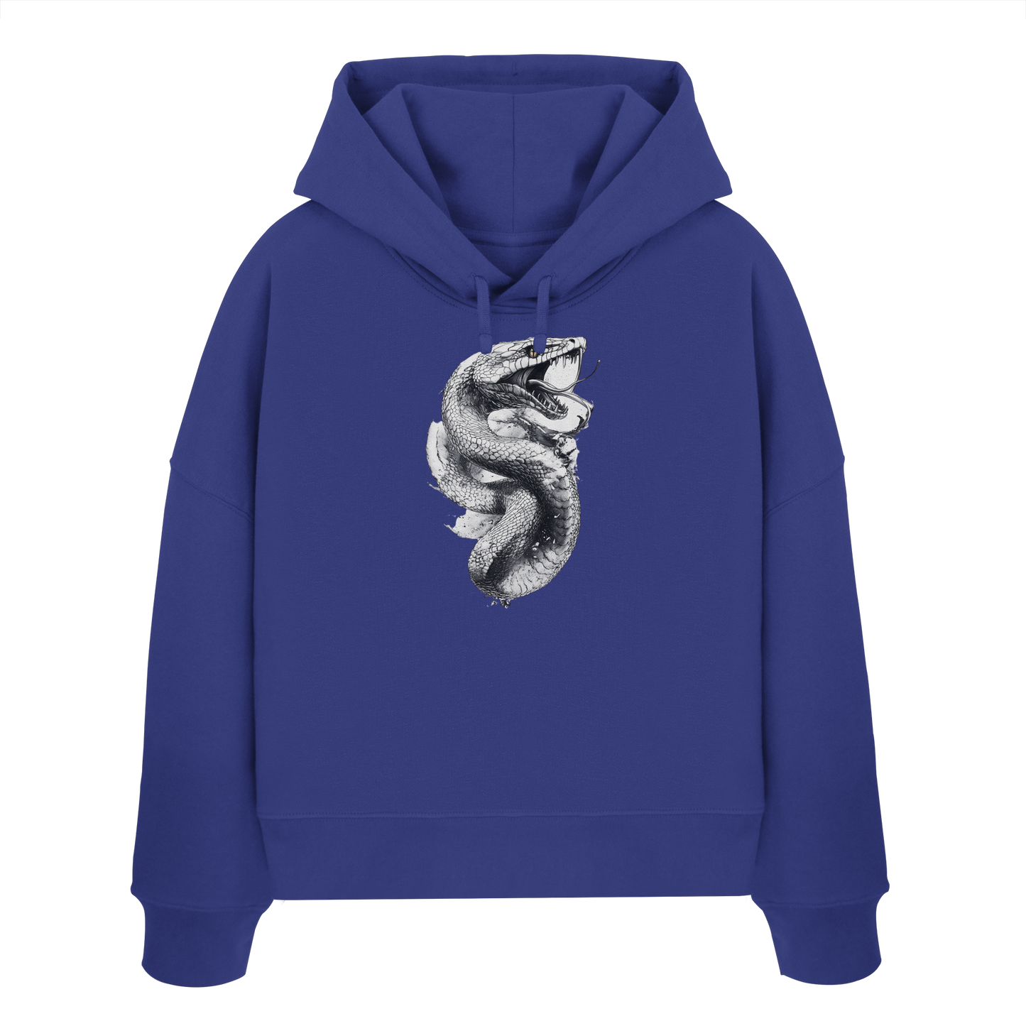 Schlangenkönigin - Womens Organic Boxcut Hoodie