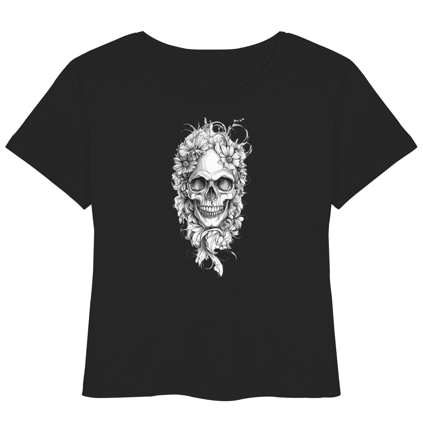 Totenkopfs Blüte - Womens Organic Lightweight T-Shirt