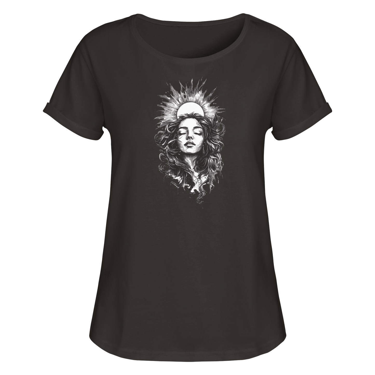Sommer Vibes - Womens Roll-Up T-Shirt