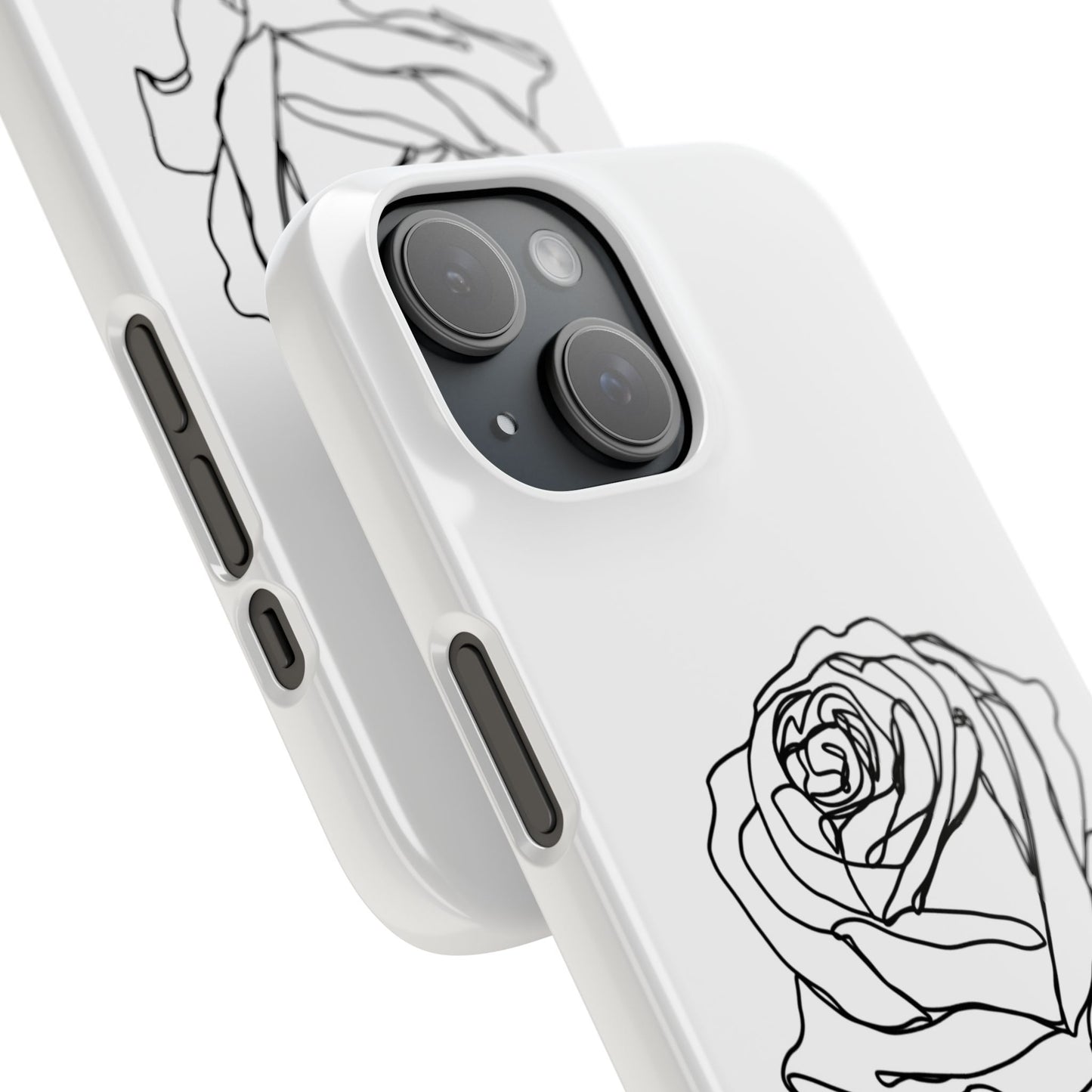 Personalisierbare Rosenliebe Handyhülle