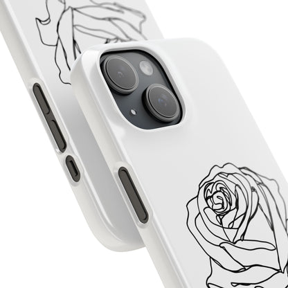 Personalisierbare Rosenliebe Handyhülle
