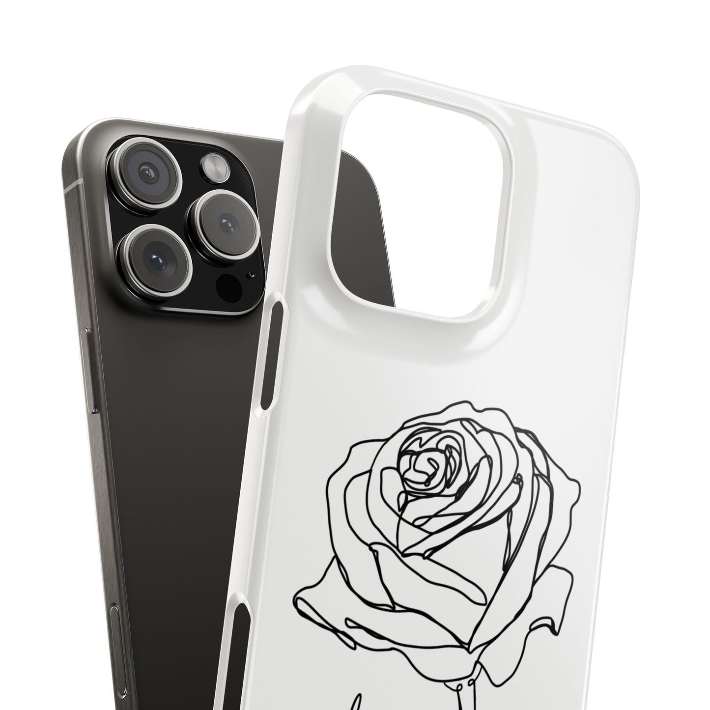 Personalisierbare Rosenliebe Handyhülle