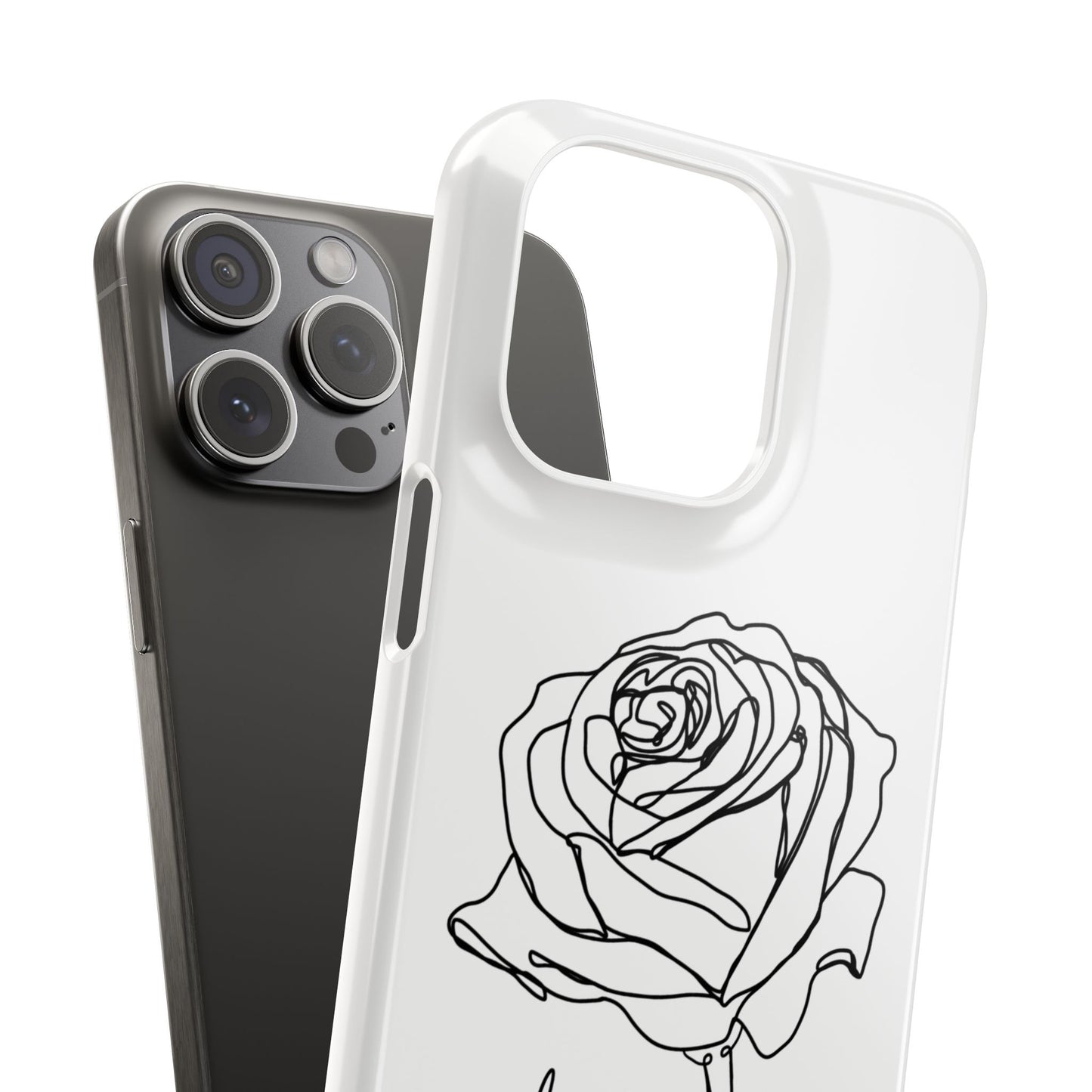 Personalisierbare Rosenliebe Handyhülle