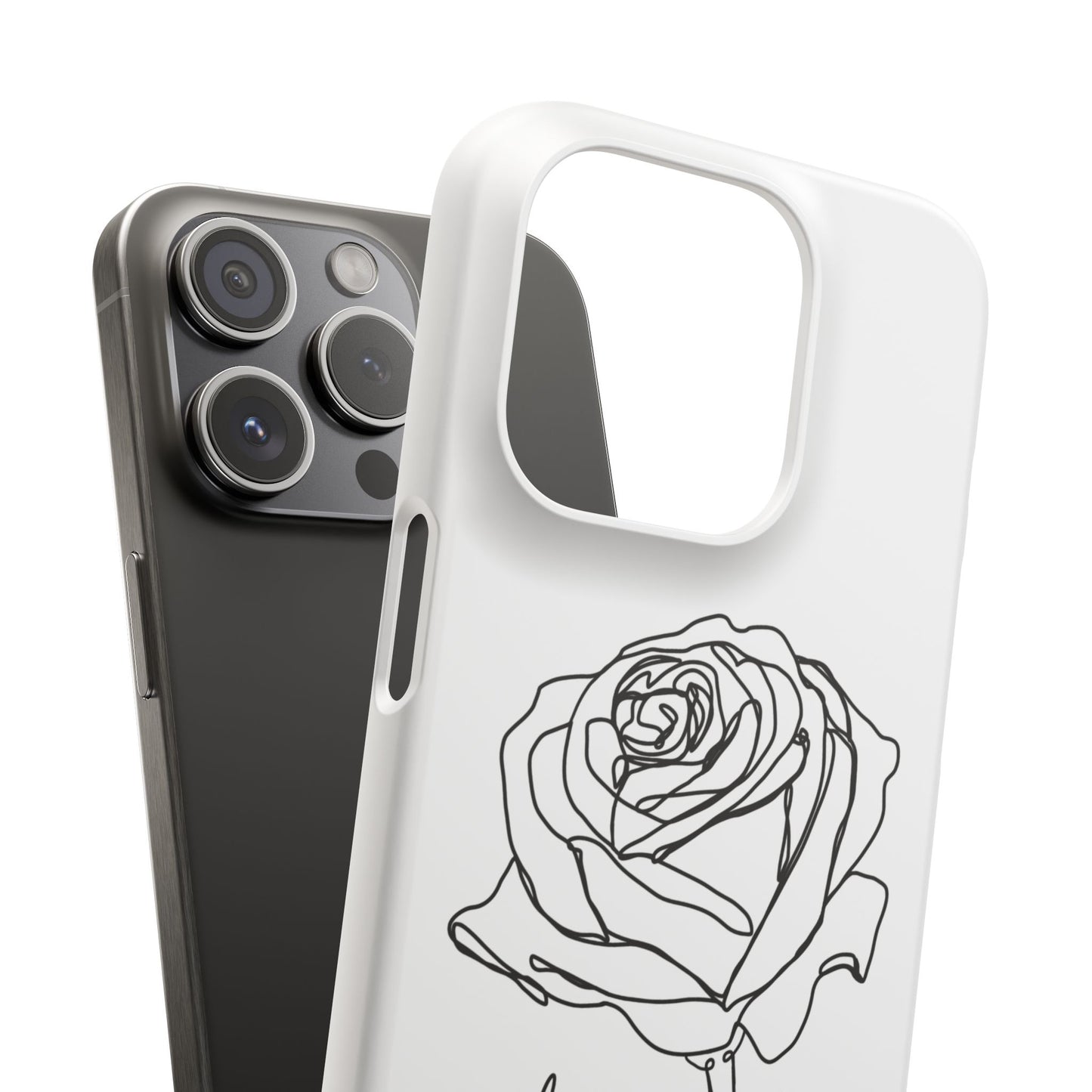 Personalisierbare Rosenliebe Handyhülle