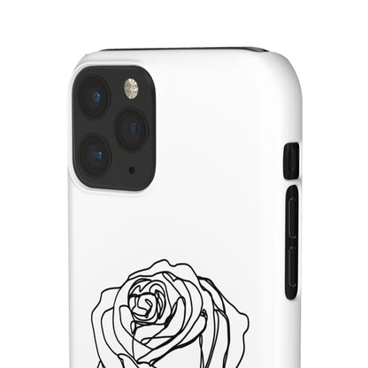 Personalisierbare Rosenliebe Handyhülle