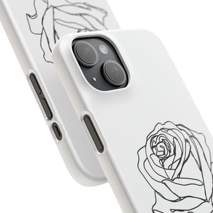 Personalisierbare Rosenliebe Handyhülle
