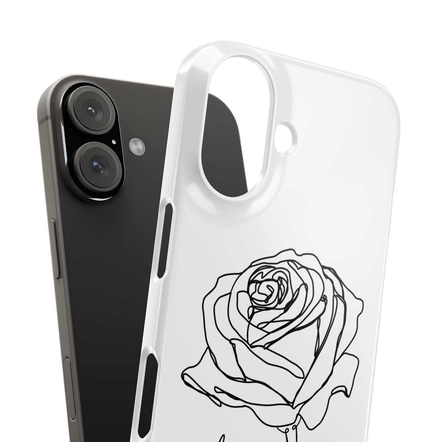 Personalisierbare Rosenliebe Handyhülle
