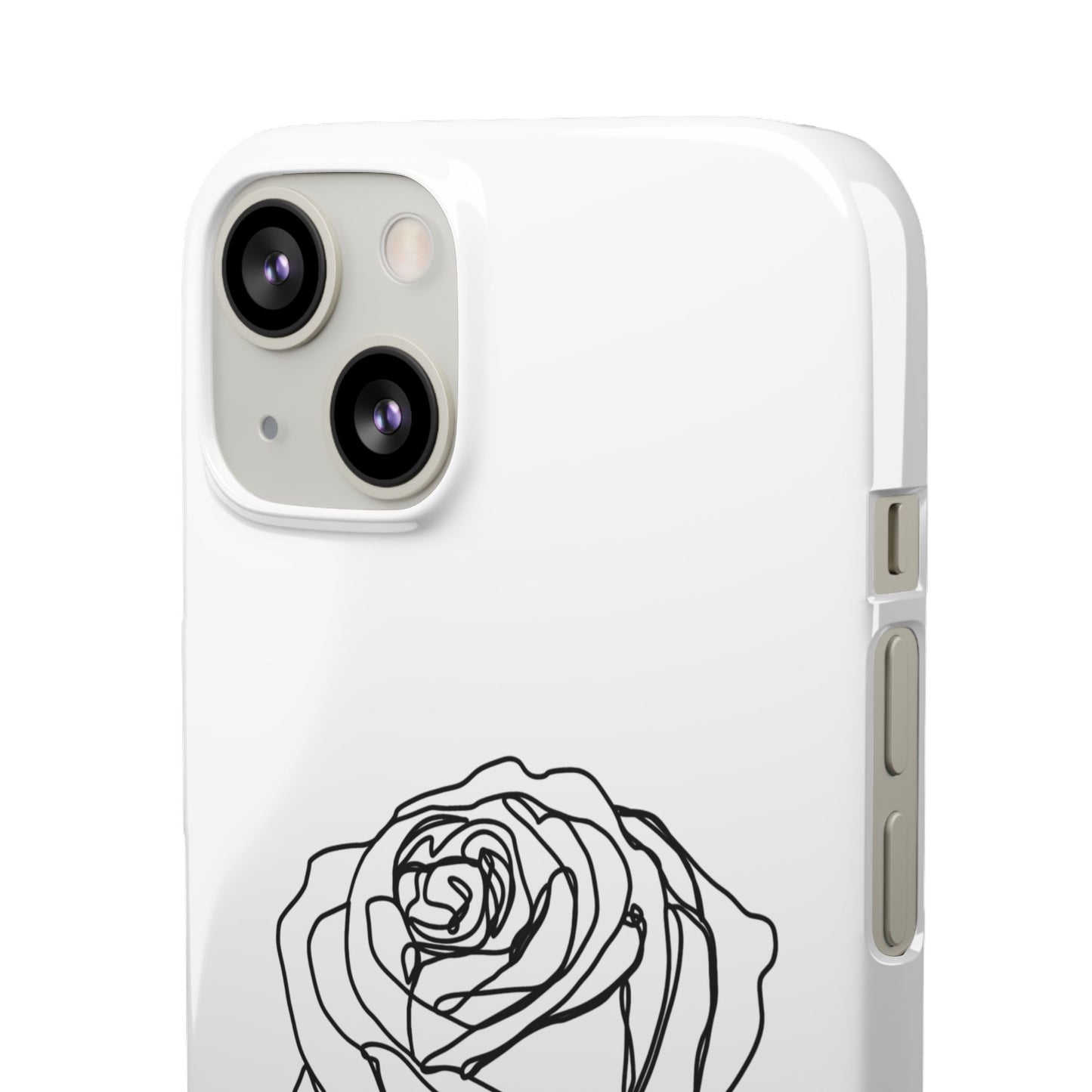 Personalisierbare Rosenliebe Handyhülle