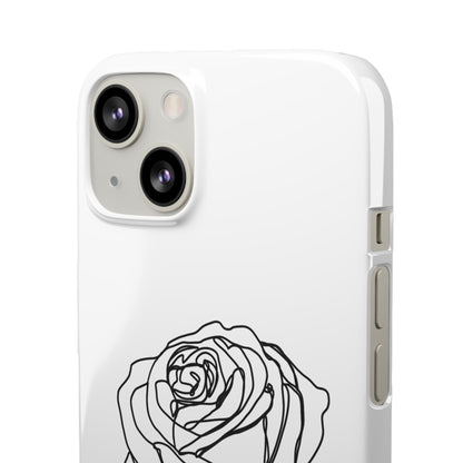 Personalisierbare Rosenliebe Handyhülle