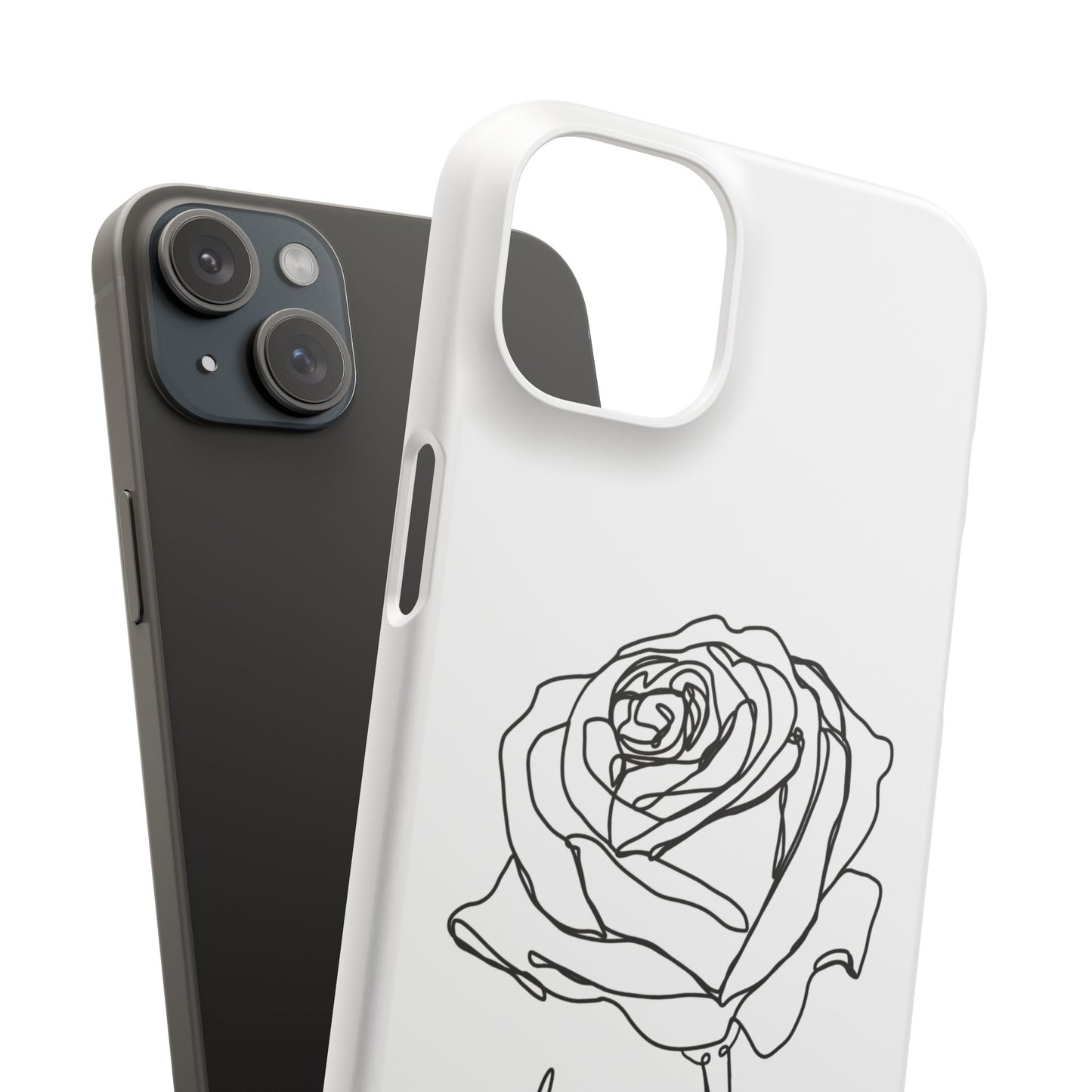 Personalisierbare Rosenliebe Handyhülle
