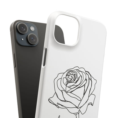 Personalisierbare Rosenliebe Handyhülle