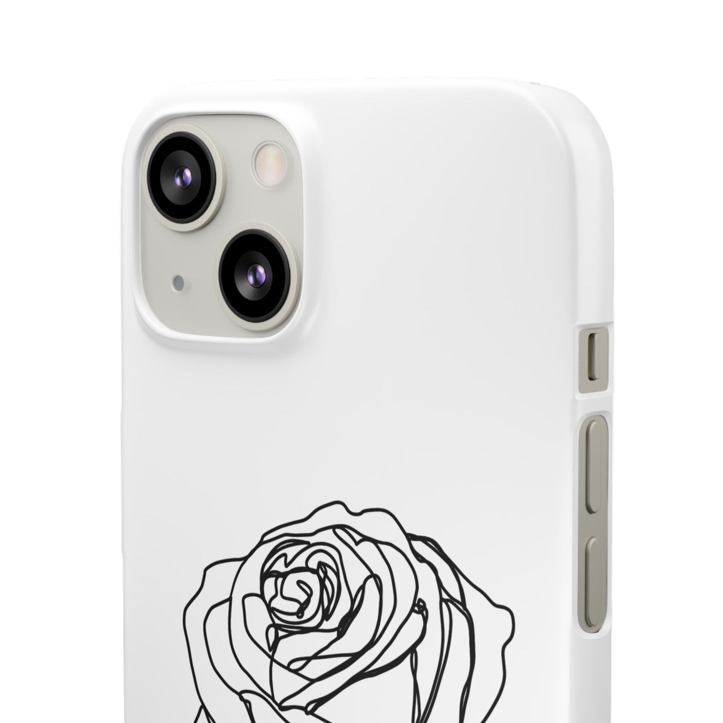 Personalisierbare Rosenliebe Handyhülle