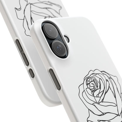 Personalisierbare Rosenliebe Handyhülle
