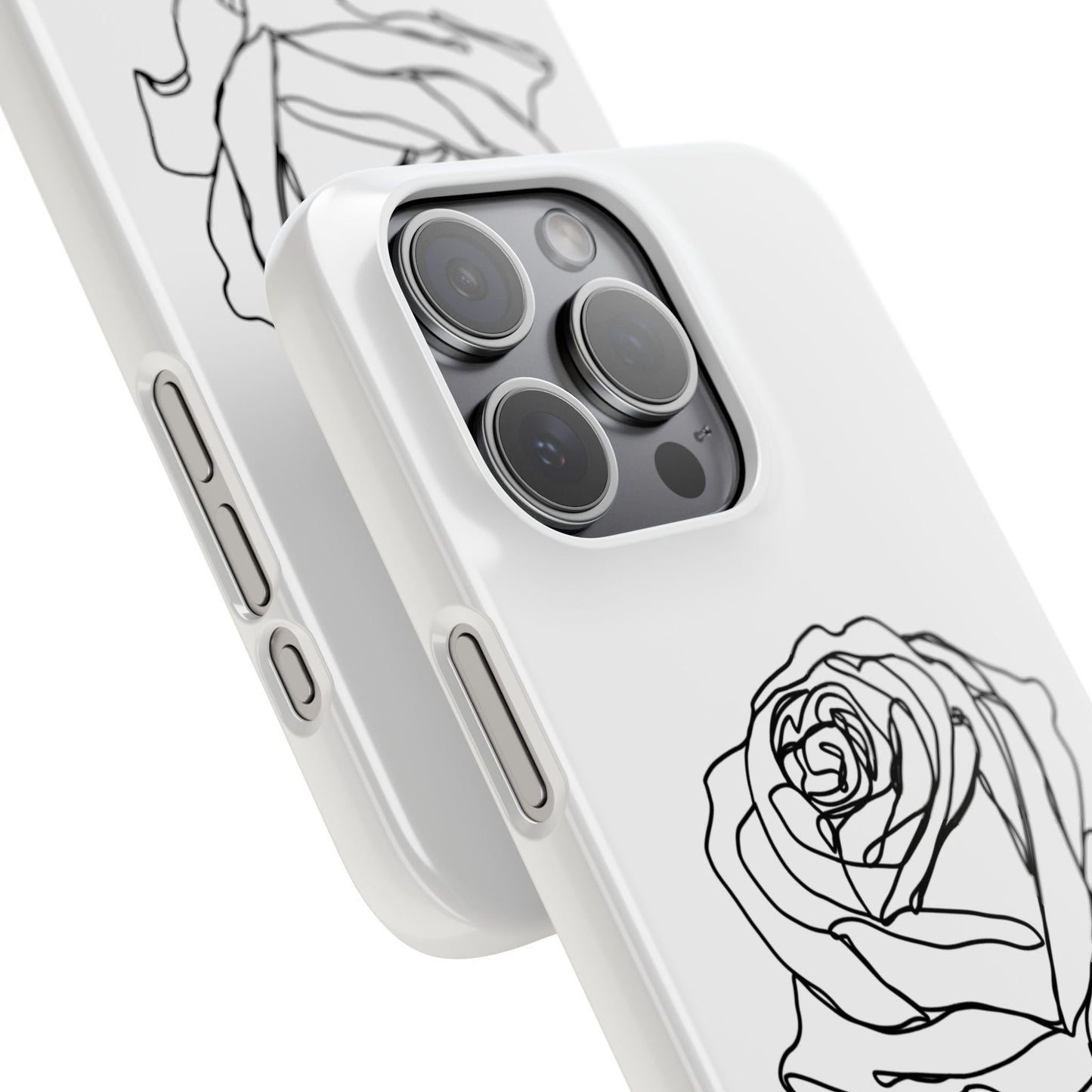 Personalisierbare Rosenliebe Handyhülle