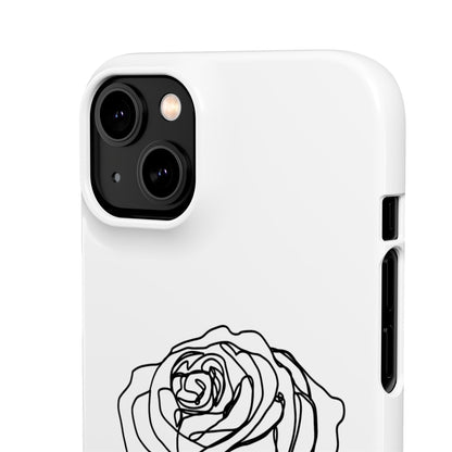 Personalisierbare Rosenliebe Handyhülle
