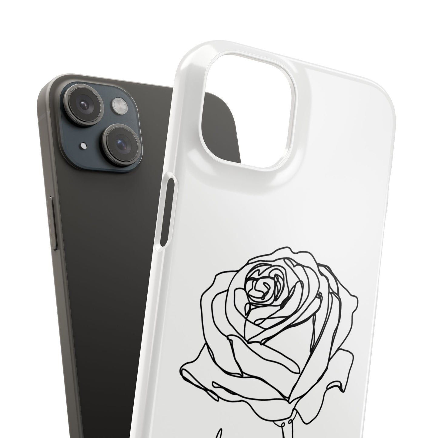 Personalisierbare Rosenliebe Handyhülle