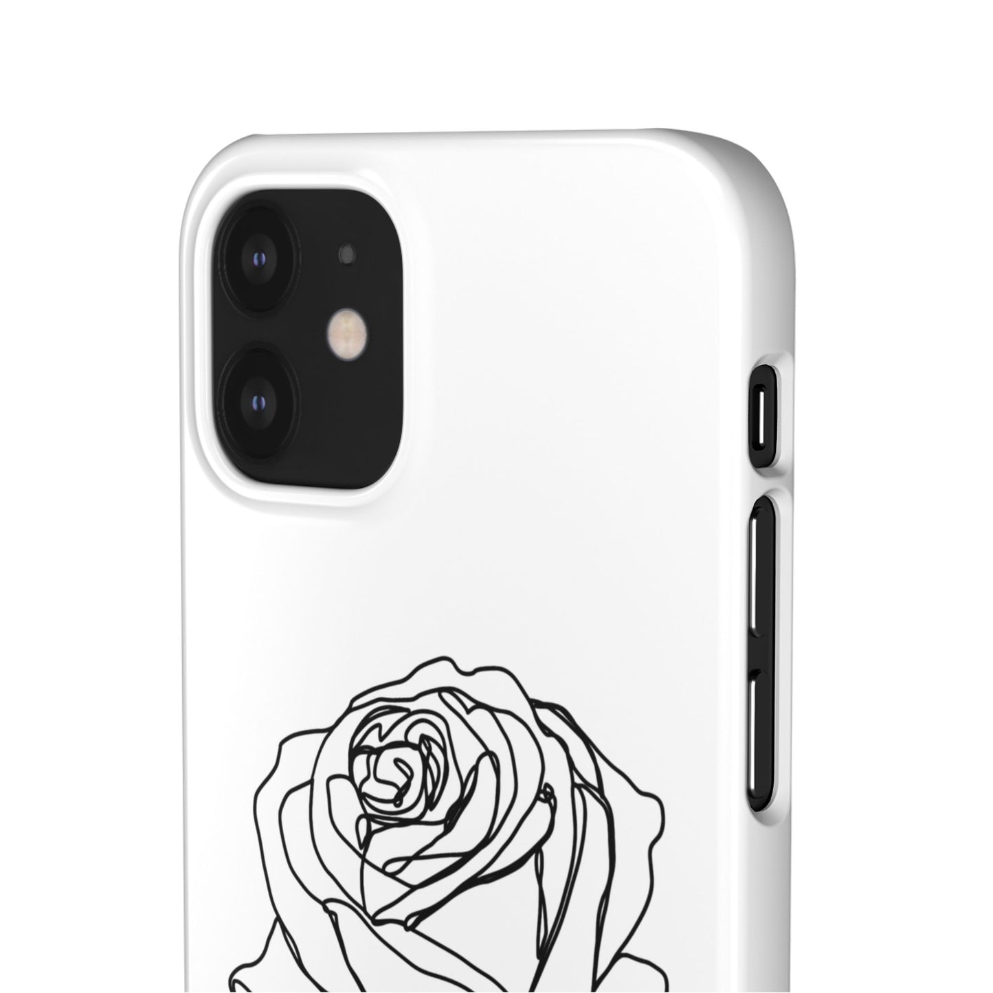 Personalisierbare Rosenliebe Handyhülle