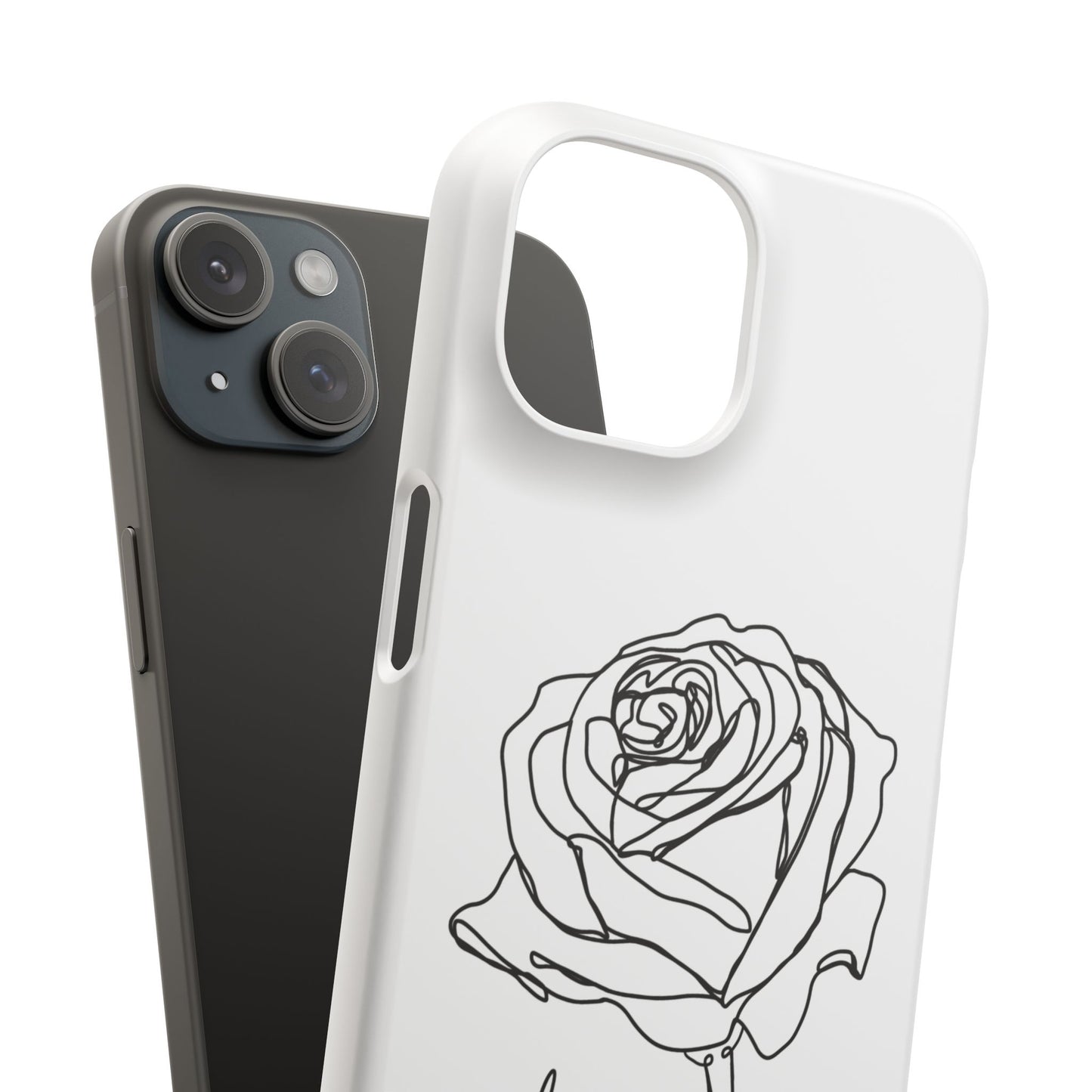 Personalisierbare Rosenliebe Handyhülle