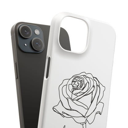 Personalisierbare Rosenliebe Handyhülle