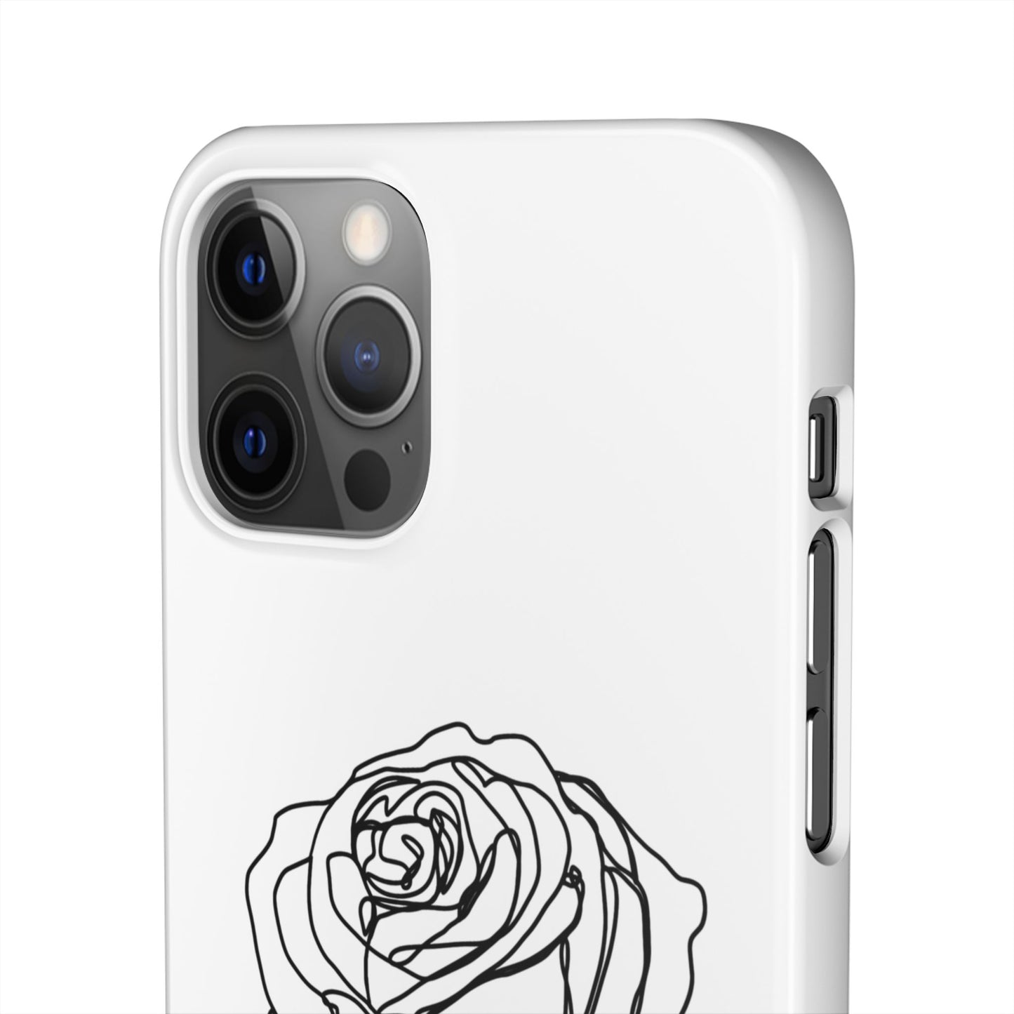 Personalisierbare Rosenliebe Handyhülle