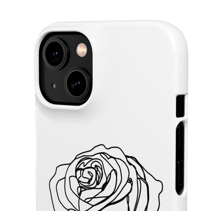 Personalisierbare Rosenliebe Handyhülle