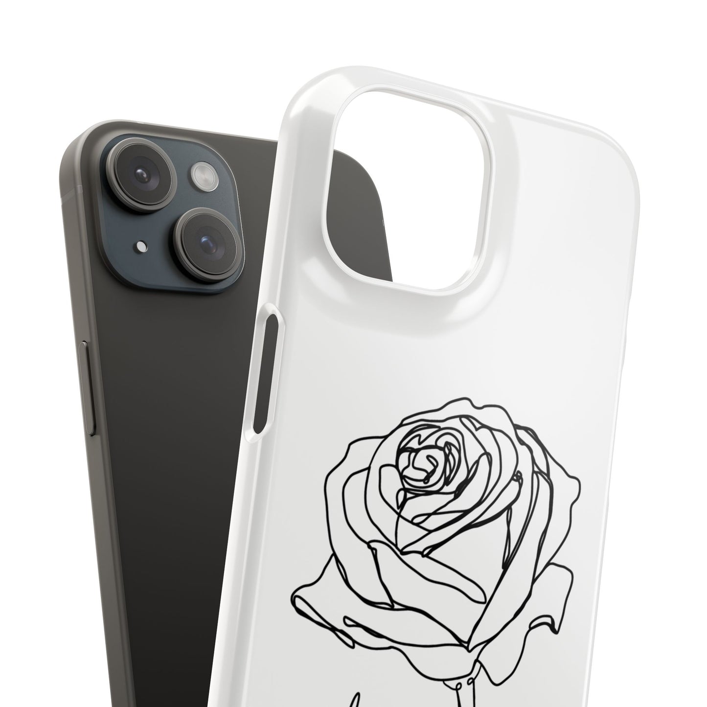 Personalisierbare Rosenliebe Handyhülle