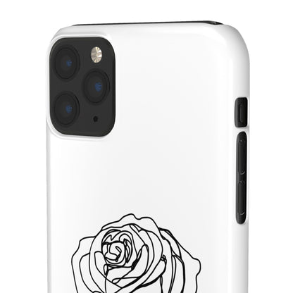 Personalisierbare Rosenliebe Handyhülle