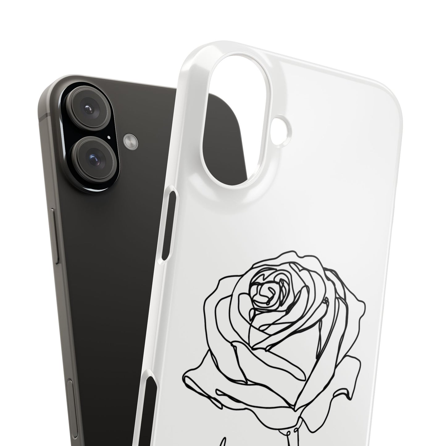 Personalisierbare Rosenliebe Handyhülle