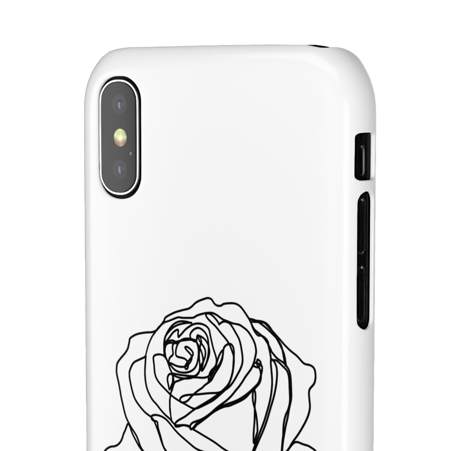 Personalisierbare Rosenliebe Handyhülle