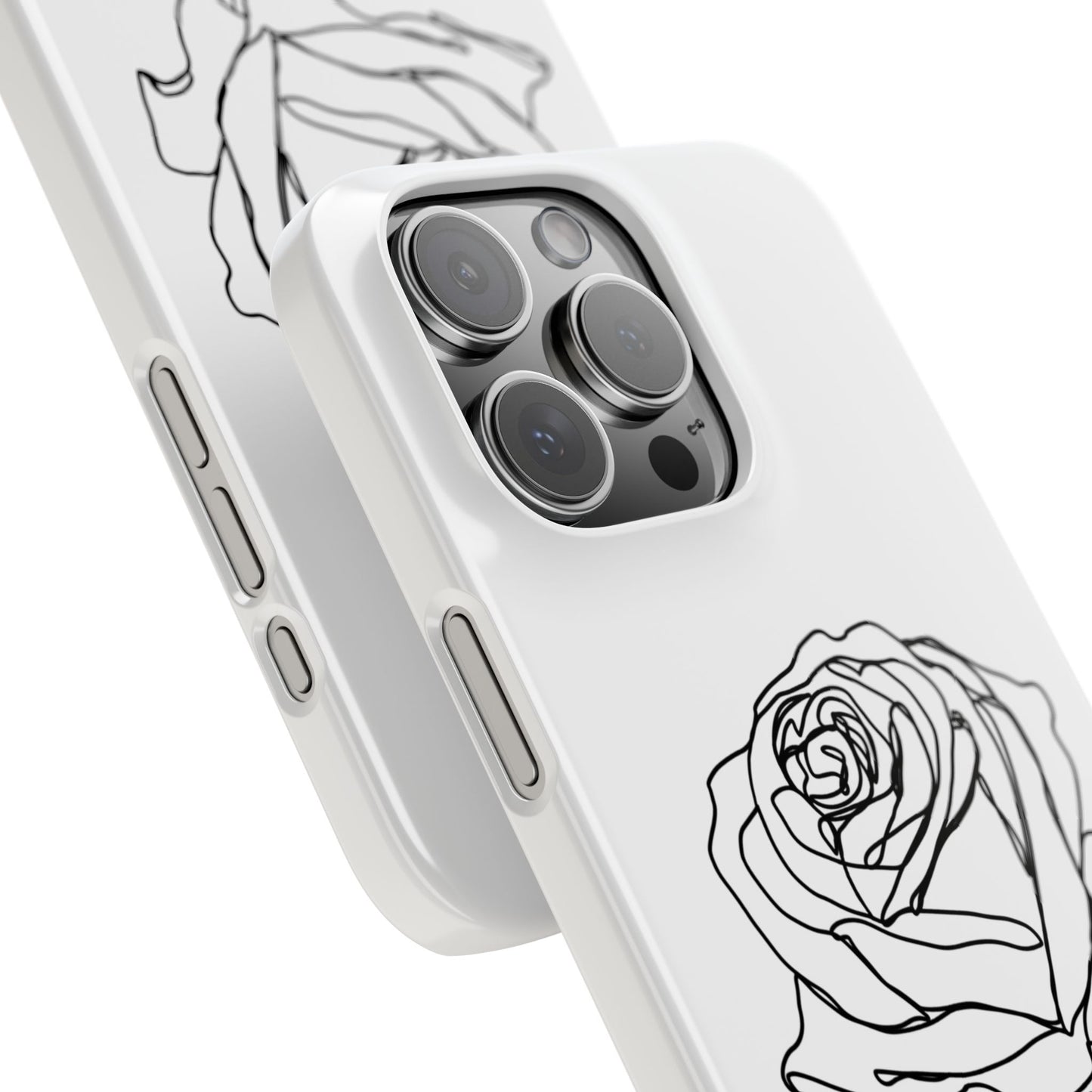 Personalisierbare Rosenliebe Handyhülle