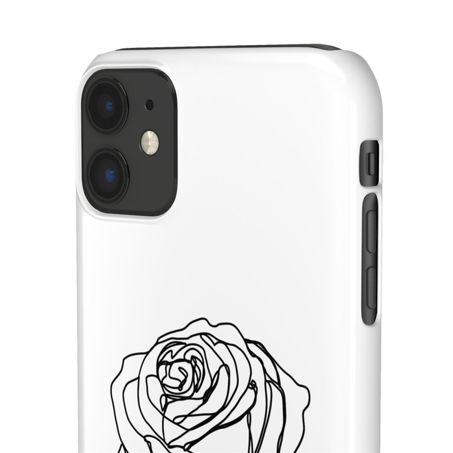Personalisierbare Rosenliebe Handyhülle
