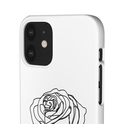 Personalisierbare Rosenliebe Handyhülle