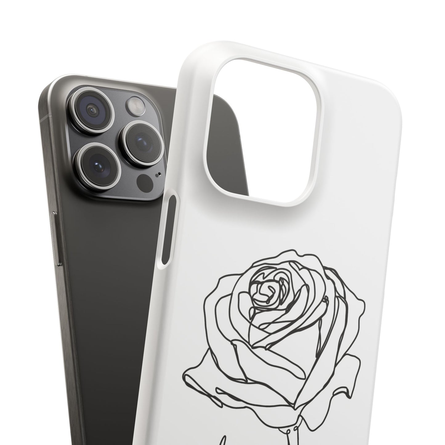 Personalisierbare Rosenliebe Handyhülle