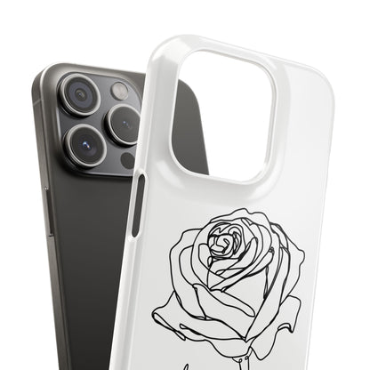 Personalisierbare Rosenliebe Handyhülle