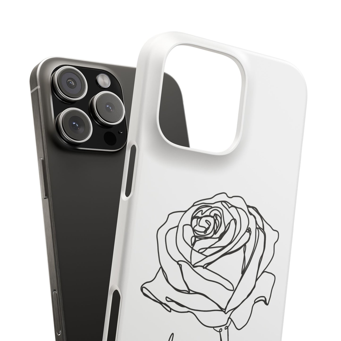 Personalisierbare Rosenliebe Handyhülle