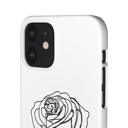 Personalisierbare Rosenliebe Handyhülle