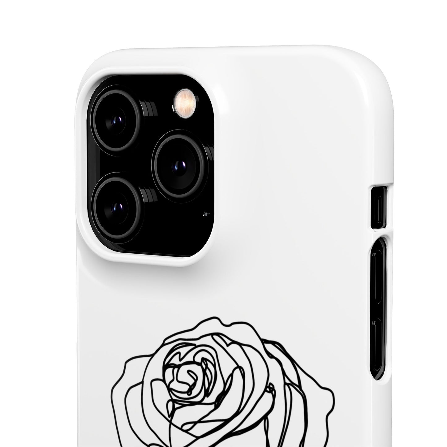 Personalisierbare Rosenliebe Handyhülle